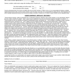 Sublet Contract