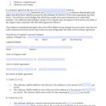Sublet Form 