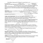 Subletting Contract Template 