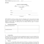 Videography Contract 