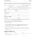 medical authorization form 