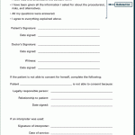 medical consent form 