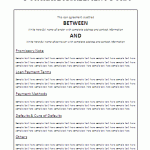 purchase agreement template 