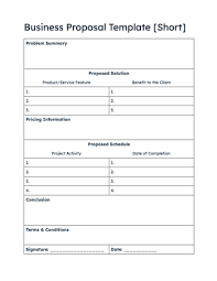 Simple  Business Proposal Template